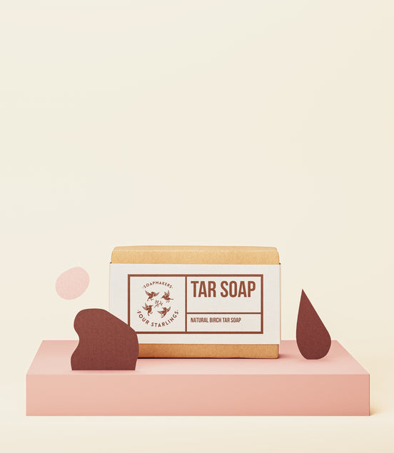 Tar - Bar Soap For Skin Problems