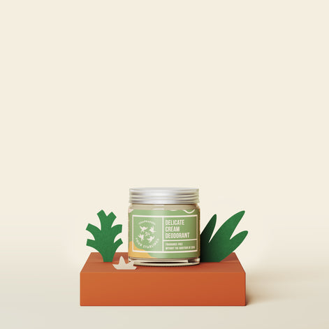 Delicate Cream Deodorant - Fragrance-Free