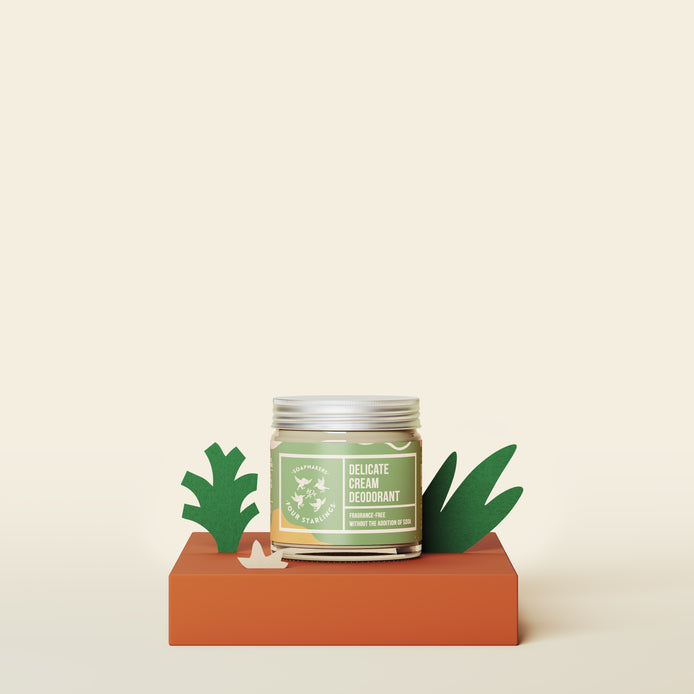 Delicate Cream Deodorant - Fragrance-Free