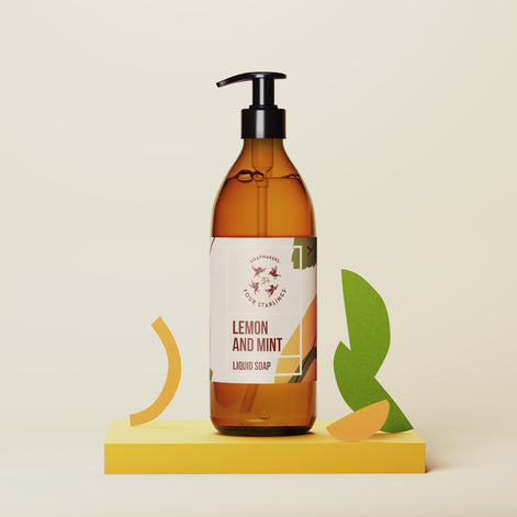 Lemon And Mint - Natural Liquid Soap