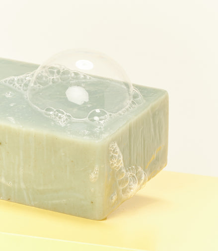 Lemon Eucalyptus - Natural Bar Soap With Green Clay
