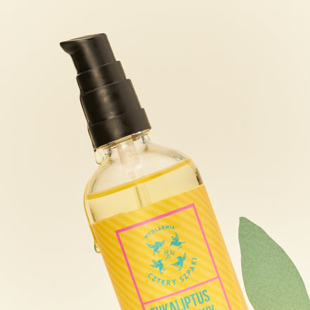 Lemon eucalyptus super light body oil