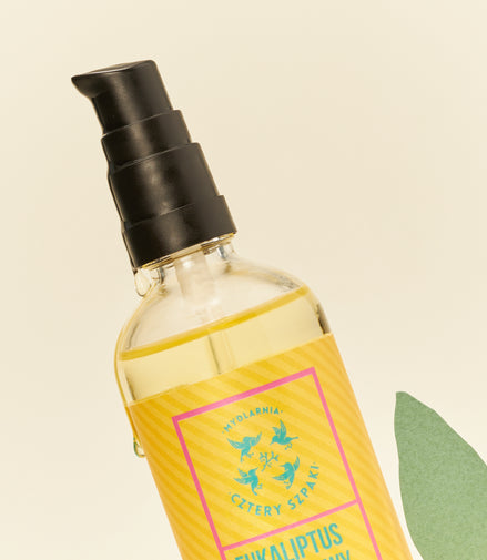 Lemon eucalyptus super light body oil