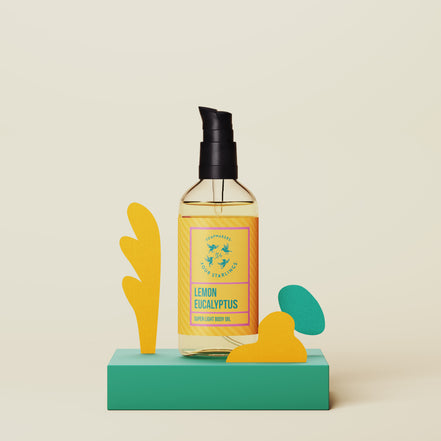 Lemon eucalyptus super light body oil