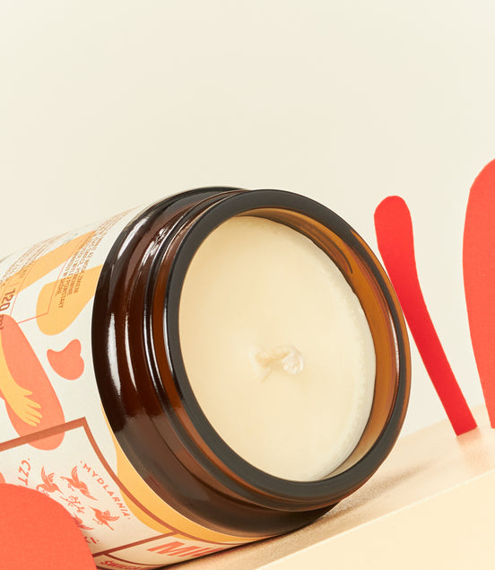 Love - massage candle