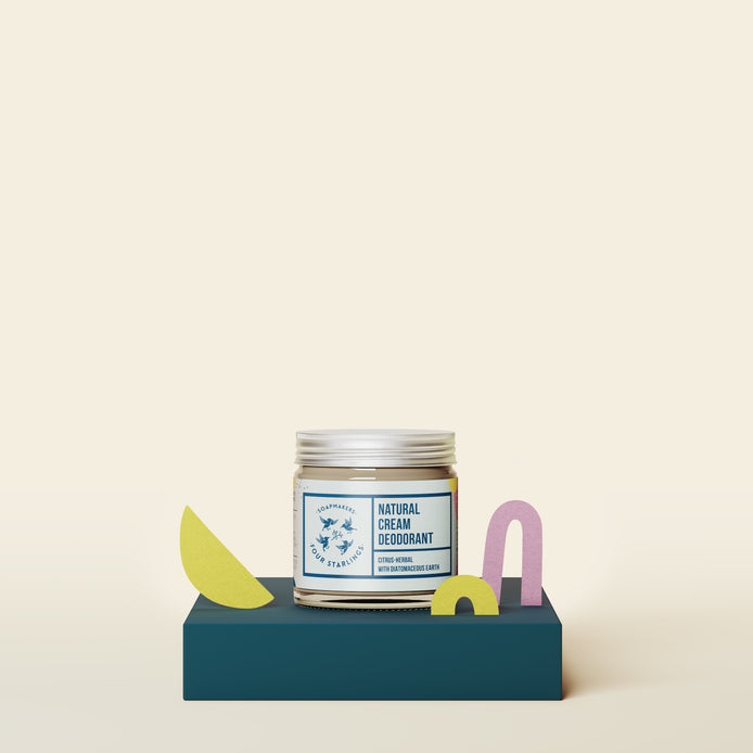Natural Cream Deodorant - Citrus-Herbal