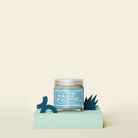 Natural Cream Deodorant - Fragrance-Free