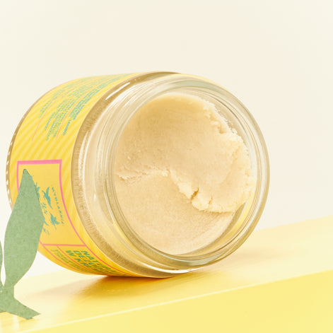 Natural cream deodorant lemon eucalyptus