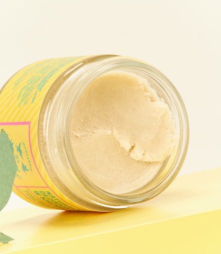 Natural cream deodorant lemon eucalyptus