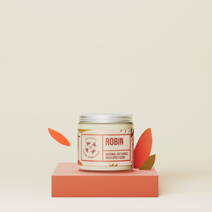 Robin - spicy soy candle