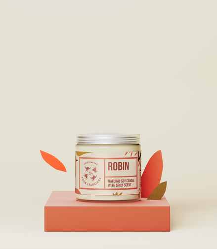 Robin - spicy soy candle