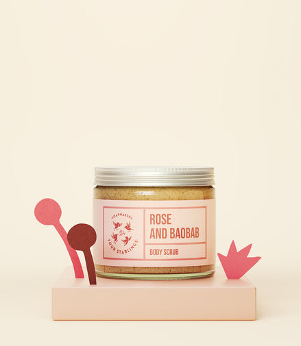 Rose And Baobab - Sugar Scrub