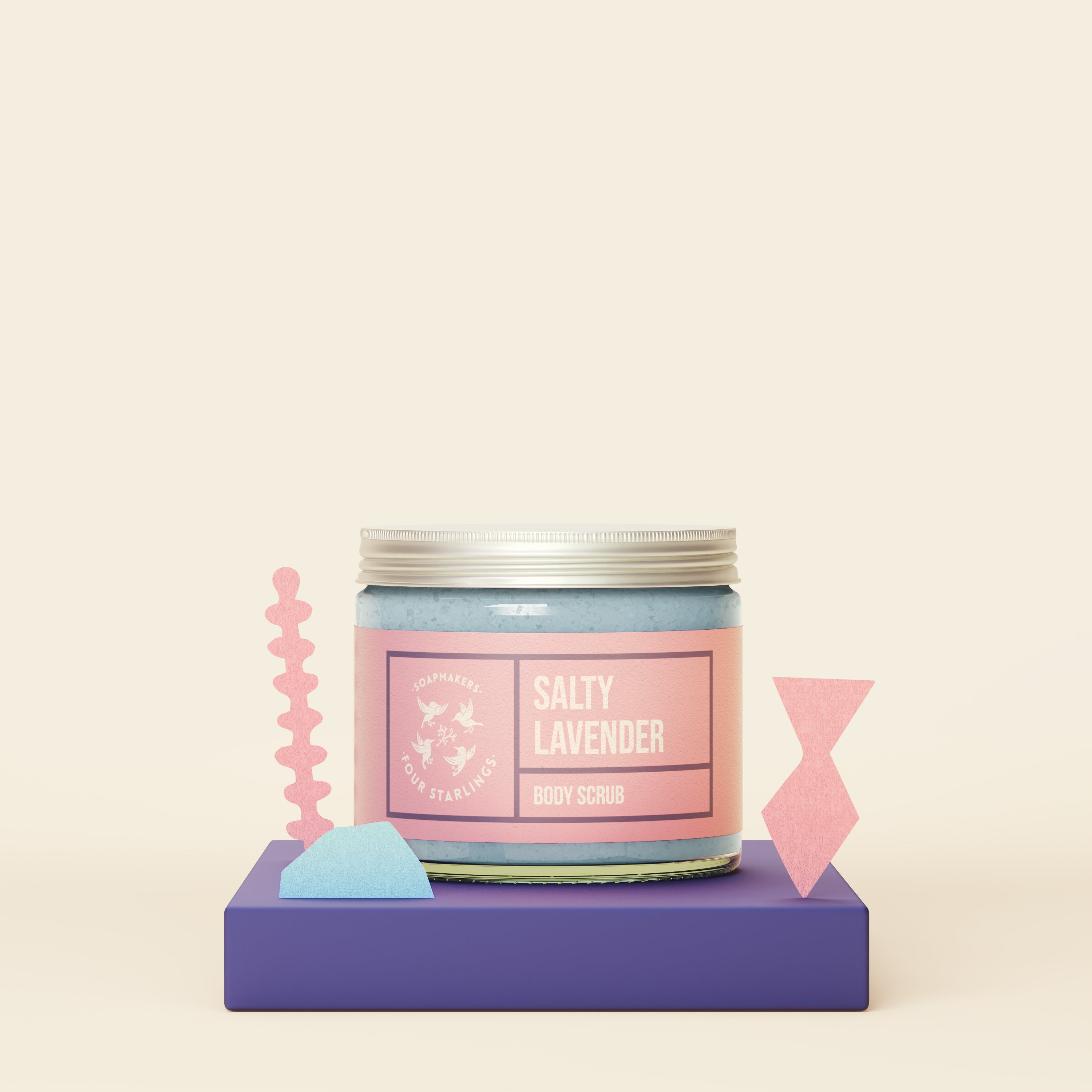 Salty Lavender - Salt Scrub