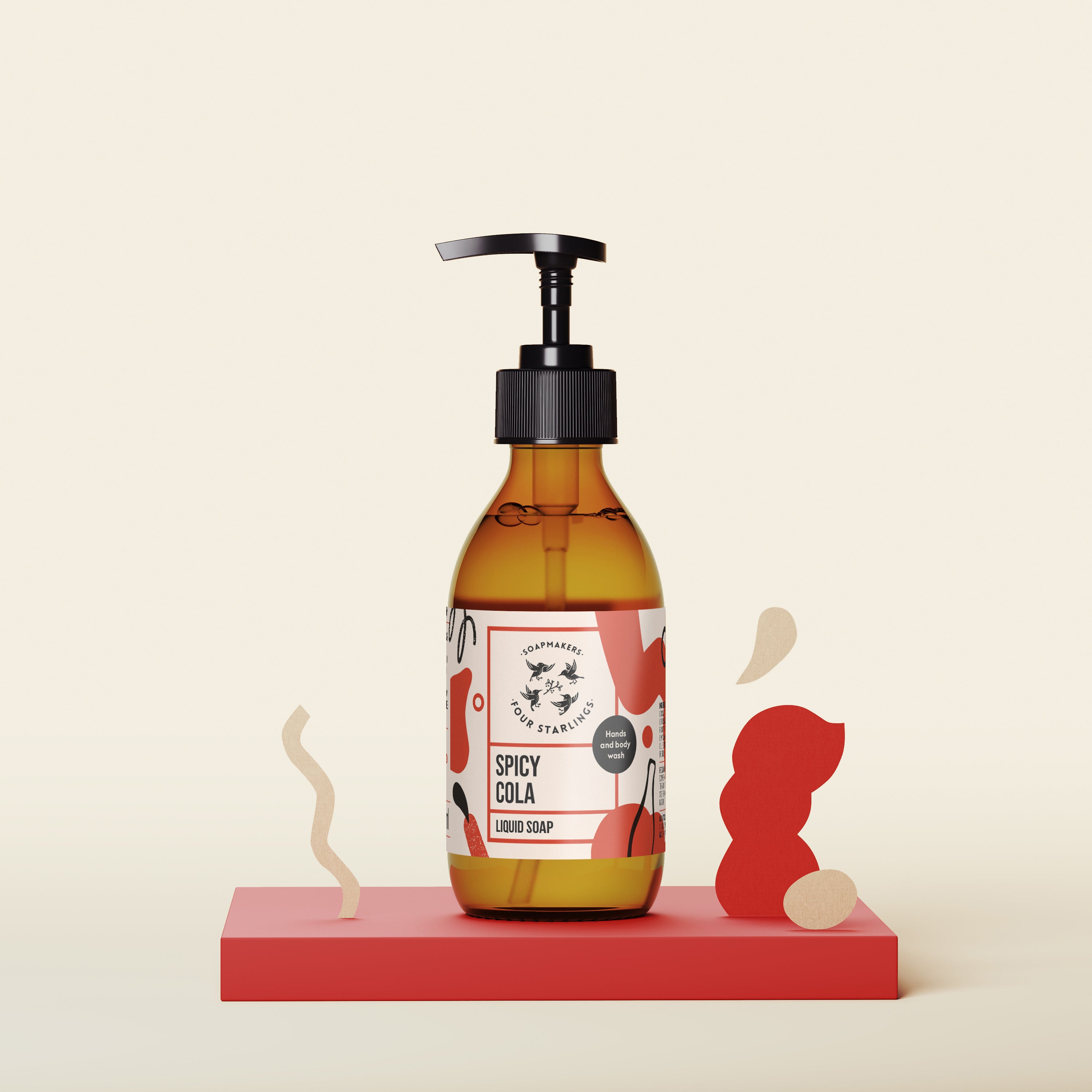 Spicy Cola - Natural Liquid Soap