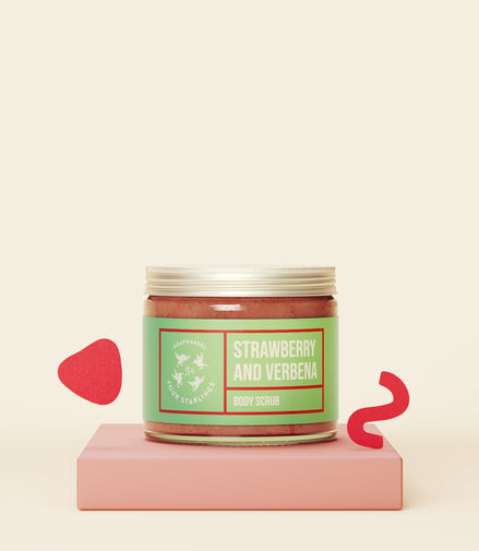 Strawberry And Verbena - Sugar Scrub