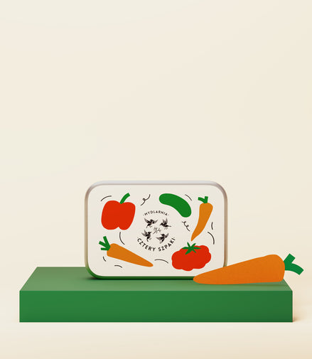 Rectangular Tin For Soap Vegetable