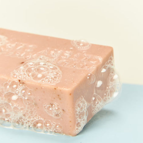 Coneflower And Raspberry - Natural Bar Soap