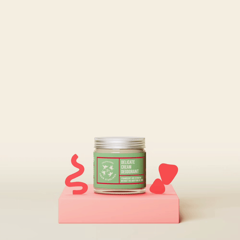 Delicate Cream Deodorant Strawberry And Verbena