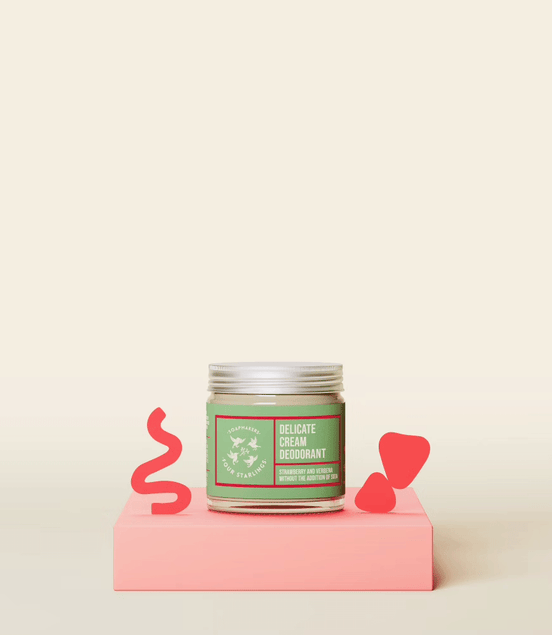 Delicate Cream Deodorant Strawberry And Verbena