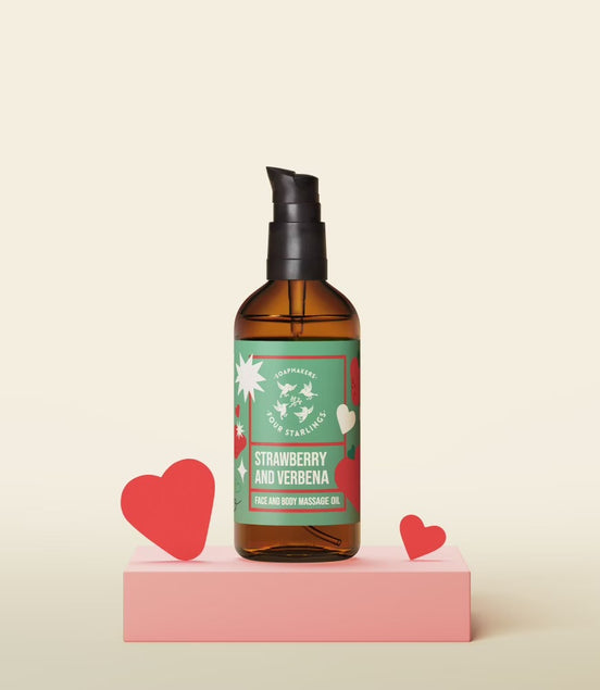 Strawberry and Verbena - Face and Body Massage oil