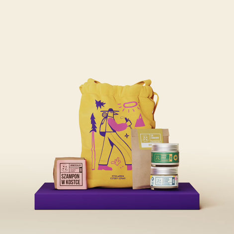 4 Starlings Travel Set - Yellow