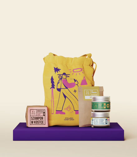4 Starlings Travel Set - Yellow